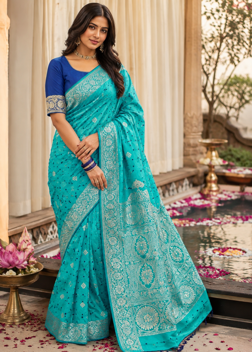Royal Bandhani Bliss